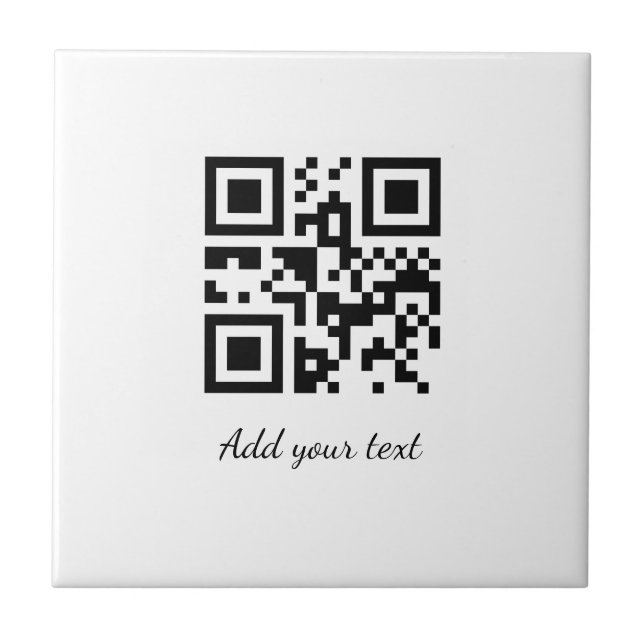 simples código QR personalizado adicionar seu nome (Frente)