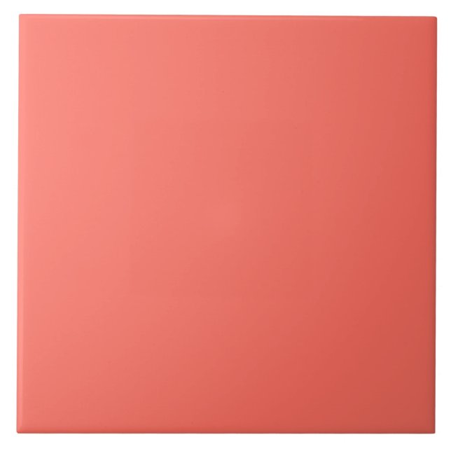 Simples Coral Vivo Moderno (Frente)