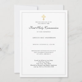 Simples Cruz Primeiro Convite à Comunidade Sagrada