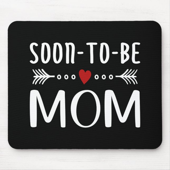 Simples Dia de as mães da mãe em breve | Mousepad (Frente)
