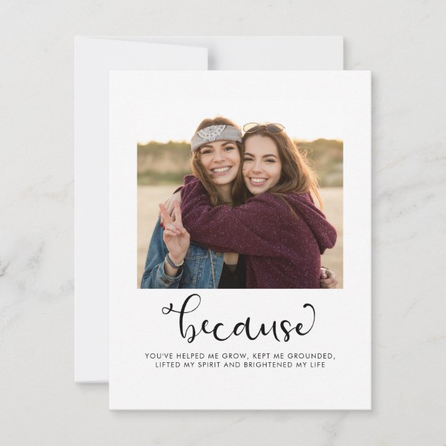 Simples E Bonita, Você Será Minha Foto Da Bridesma (Frente)