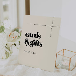 Simples e elegante Cartões e presentes de casament