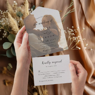 Simples e elegante casamento com fotos de roteiro