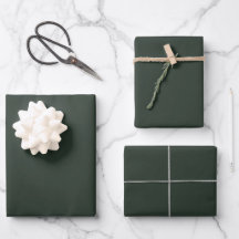Simples e elegante do Fir Verde Minimalista