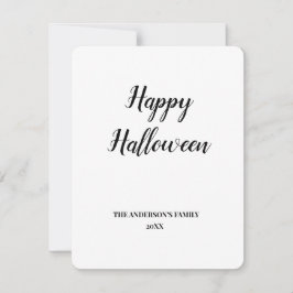 simples e mínimo adicione seu texto no halloween