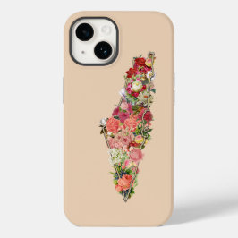 Simples e Simples Mapa Floral da Palestina - Case-