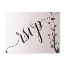 Simples Elegante Moderno deixa Posto de Convite Rs