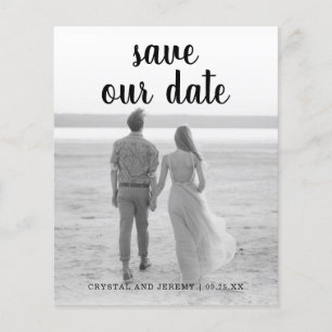 Simples Elegante Orçamento de Foto para Casamento