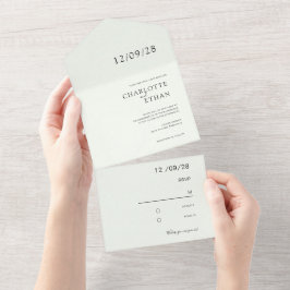 Simples, elegante verde-claro