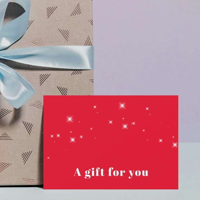 Simples Elegante White Stars Red Beauty (Criador carregado)