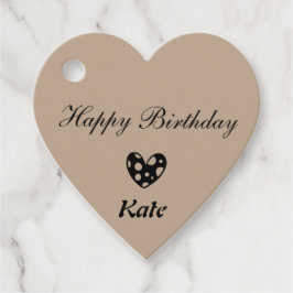 simples etiquetas clássicas de presente de anivers