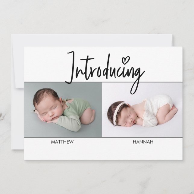 Simples Introdução ao Roteiro Twins Menino e Menin (Frente)