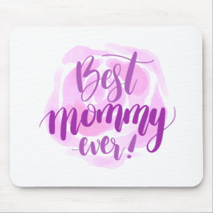 Simples Melhor Dia de as mães Da Mãe Mouse Pad