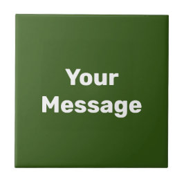 Simples Modelo de Texto Verde e Branco Sua Mensage