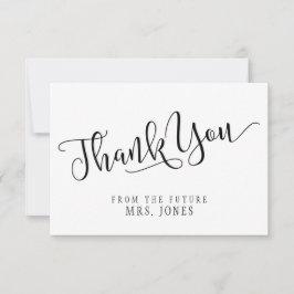 Simples&Moderno. Cartões de agradecimentos plano d