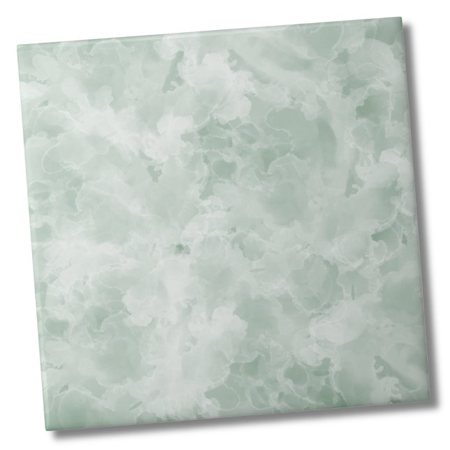 Simples Moderno Sage Verde (Simple Modern Green Ceramic Tile)