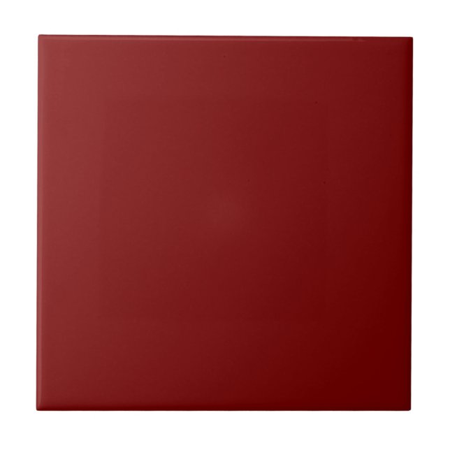 SIMPLES MODERNOS VERMELHO ESCURO SÓLIDO  (Frente)