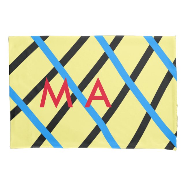 Simples monograma adicione seu nome com letra míni (Frente)