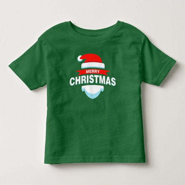 Simples Papais noeis de Natal Feliz | Camisa (Frente)