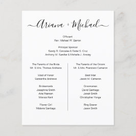 Simples partido de noiva Mínima Preta Mínima Perso