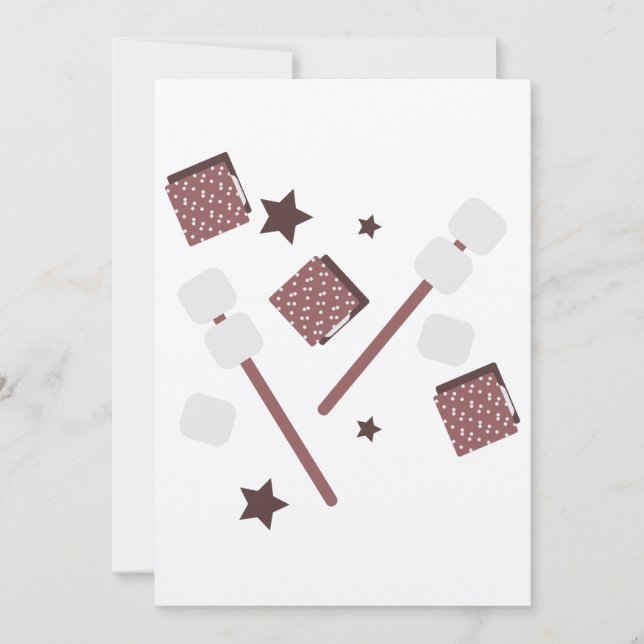 Simples Pequenos Biscoitos Saudação de Campanha (Frente)