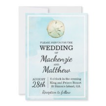 Simples Praias De Dólar De Areia - Convite De Casa