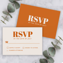 Simples RSVP de casamento minimalista moderno em l