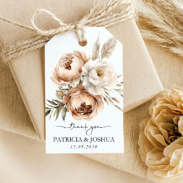 Simples Rustic Boho Wedding Favorece Etiquetas De 