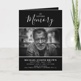 Simples simpatia Foto Funeral Programa