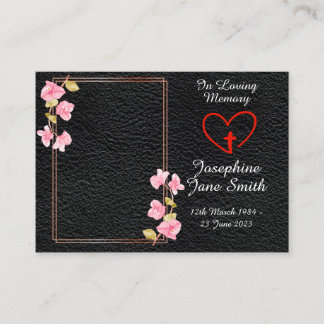 Simples Simples Simpatia Elegante Cartão de Oração