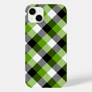 Simples Xadrezes Tartan Neon Green