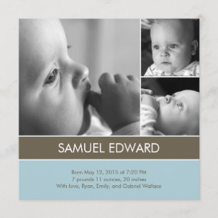 Simplesmente Adorável - Anúncio de Nascimento de 3