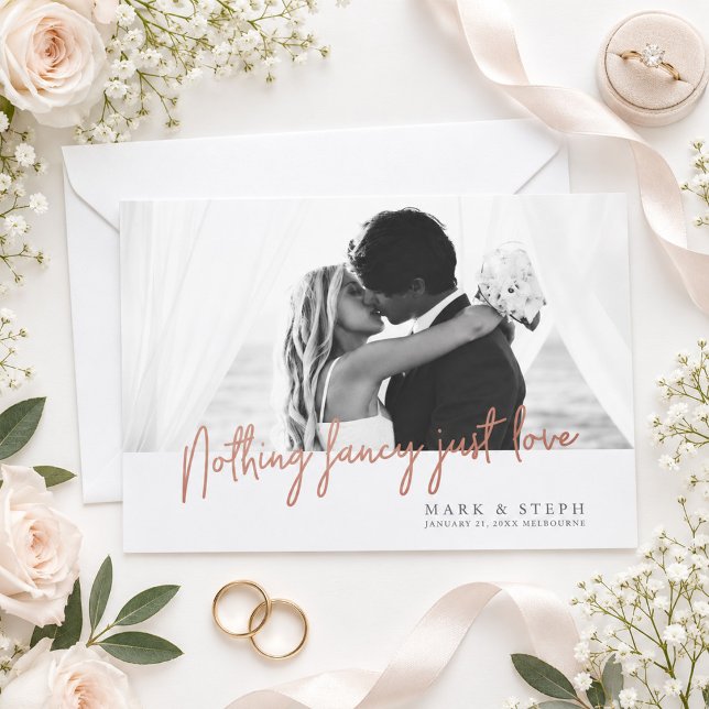 Simplesmente Amor Anúncio de Casamento às Pressas (Criador carregado)