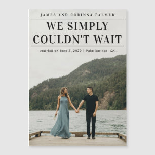 Simplesmente Não Foi Possível Esperar O Anúncio De