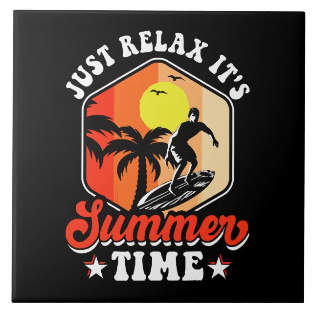 Simplesmente Relaxe É Época de Verão (Frente)