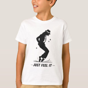 Simplesmente Sinta Isso Camiseta Infantil Dançando