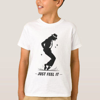 Simplesmente Sinta Isso Camiseta Infantil Dançando