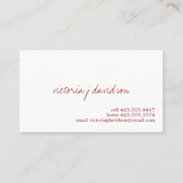 Simplesmente você cartão telefónico