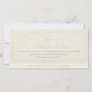 Simplicidade 1 obrigado da simpatia você cartão