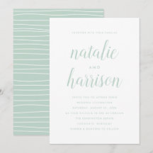 Simplicidade | Convite Para Casamento