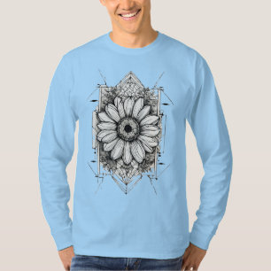 Simplicidade Elegante: Design de Camiseta Solitári