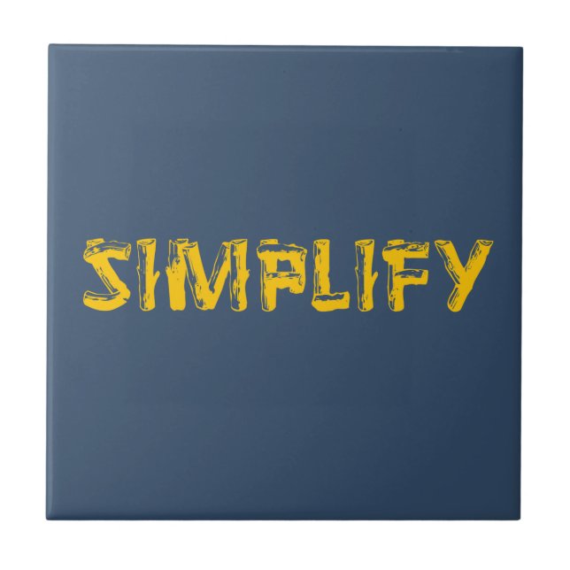 Simplificar (Frente)