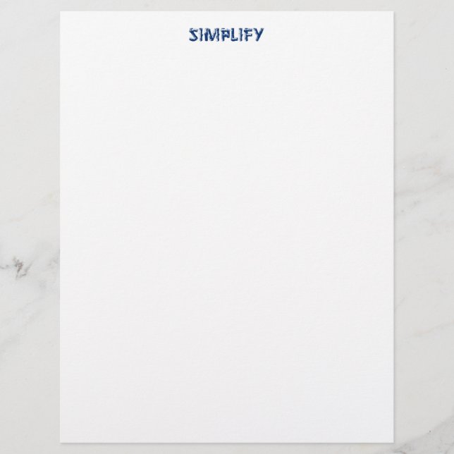 Simplificar (Frente)