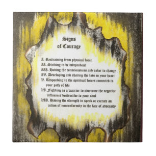 Sinais de coragem