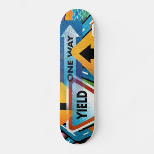 Sinais de rua nº 1 skateboard