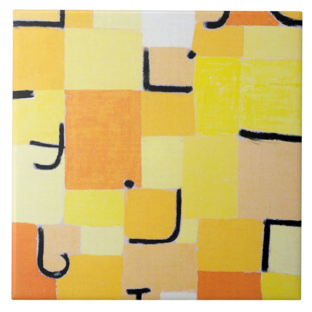 Sinais em amarelo, Paul Klee (Frente)