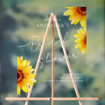 Sinal acrílico chá de panela WELCOME