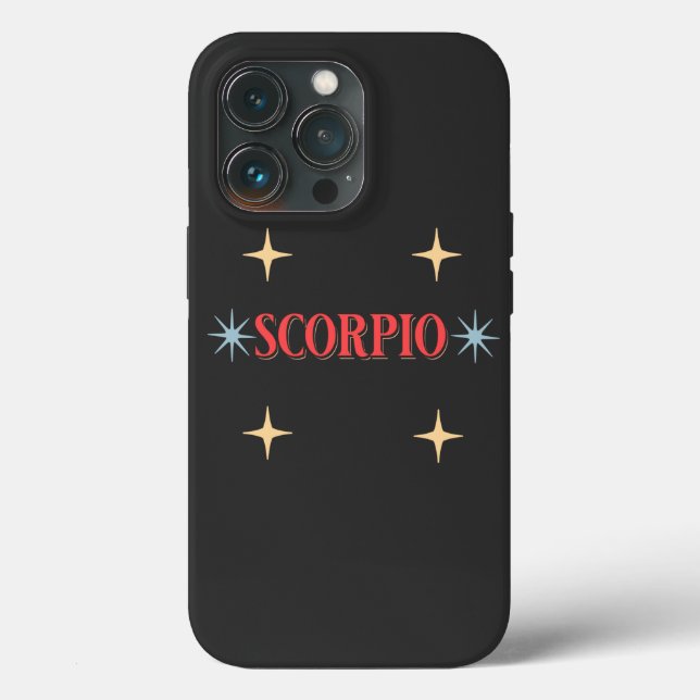 Sinal Astrológico Scorpio (Verso)
