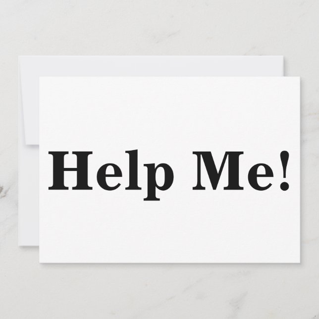 Sinal de Ajuda (Frente)