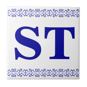 Sinal de Azulejo Personalizado